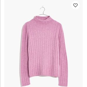 Madewell Evercrest turtleneck sweater coziest yarn